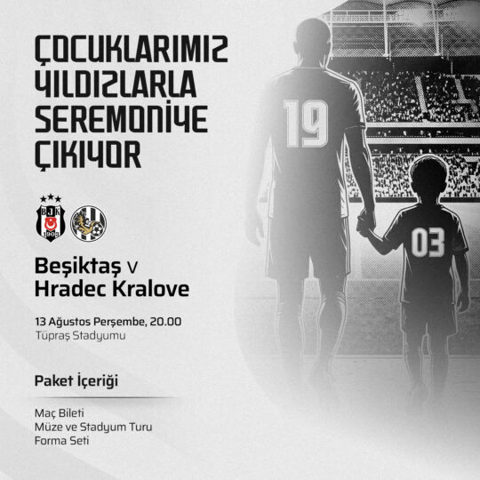 Beşiktaş - Hradec Kralove Maç Önü Seremonisi 13.08.2026